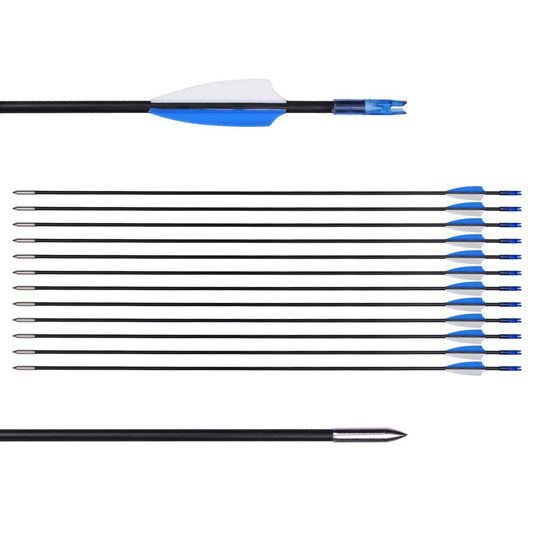 31" Training Arrows-Archery Practice Target Arrows for Youth or Beginners