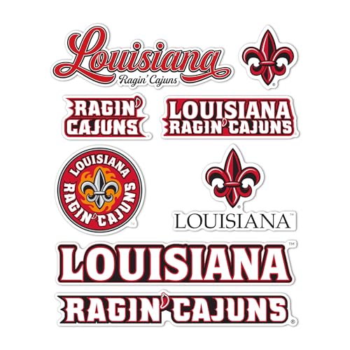 Louisiana Ragin' Cajuns Vinyl Decal - College Team Spirit Sticker