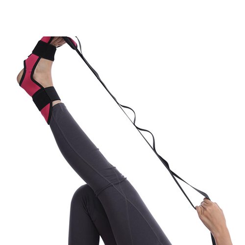 Izzila Stretching Strap With Loops And Detachable Foot, Fascia Stretcher Used For Physical Therapy, Yoga, Flex Strap, Exercise, Pain Relief, Recovery And Increasing Mobility (Blue)