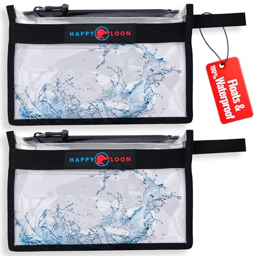 Waterproof Fishing Tackle Bag Set - Floating Marine-Grade Storage, 2 Medium Bags