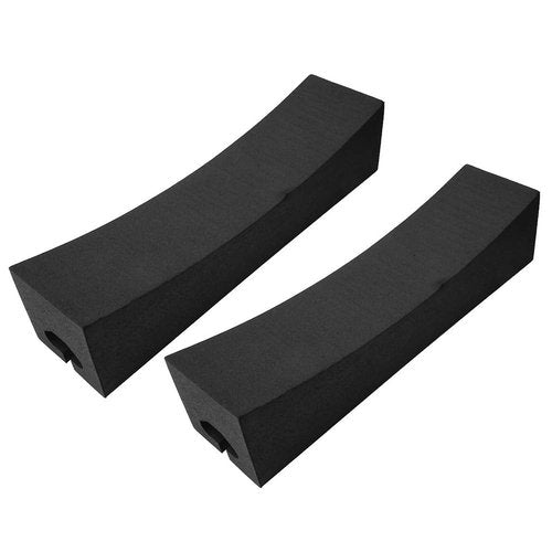 PerGar Car Roof Rack, Eva Soft Oval Car Roof Racks, One Pair Black Outdoor Portable Car Roof Racks, Car Surfboard Racks