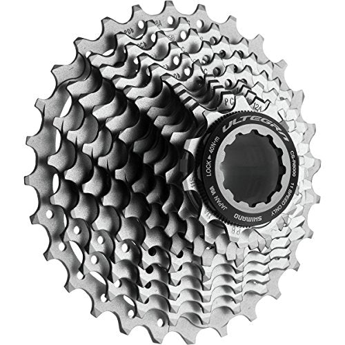 SHIMANO Unisex 305751220 Ultegra Cassette R8000 11V 11 V, Silber, One Size EU