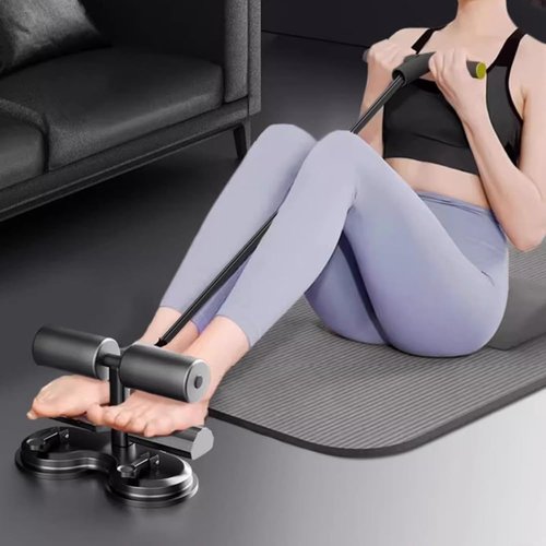 Ab Training Auxiliary Device, 2025 Upgrade 3 Suction Cups, Sit Up Machine, Multi-functional Adjustable Ab Trainer Equipment, Ab Workout Equipment for Home & Gym