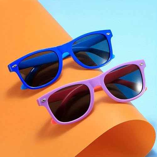 Boolavard Nerd Glasses ? Fake Fashion Glasses for Kids ? Costume Glasses for Halloween or Cosplay Age 4-12