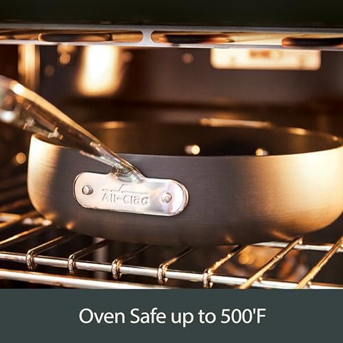 All-Clad HA1 Hard Anodized Nonstick Grill/Griddle Pan 13x20 Inch Oven Broiler Safe 500F Pots and Pans, Cookware Black