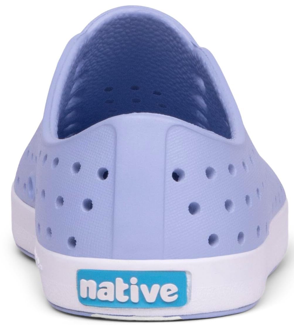 Native Shoes Unisex-Kids Jefferson Sneakers, Future Purple/Shell White, 6 Big Kid