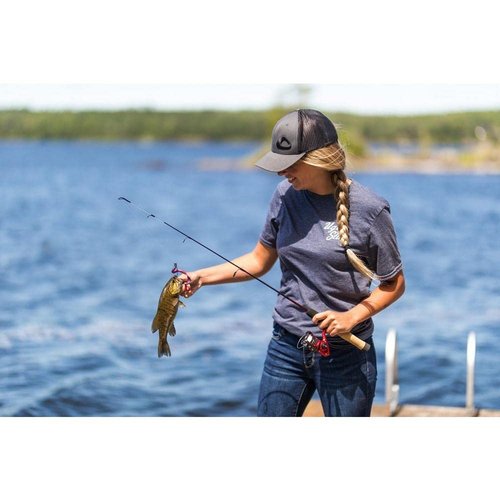 Ugly Stik Dock Runner Spinning Reel and Fishing Rod Combo, 3' - Medium, Multi, 1pc