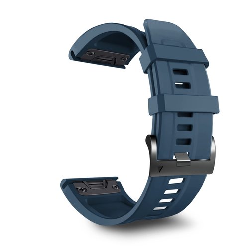 ZPJPPLX 22mm Quick-Fit Silicone Band Compatible with Garmin Fenix 8 AMOLED 47mm/7 Pro/7/6 Pro/6/5 Plus/5, Sport Replacement Straps For Fenix E/Forerunner 965/955/945/Approach S70 47mm/quatix 7 Pro