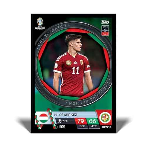 Topps Official Match Attax for 2024 European Football Championship - Tournament Box (30 Exclusive Packages)