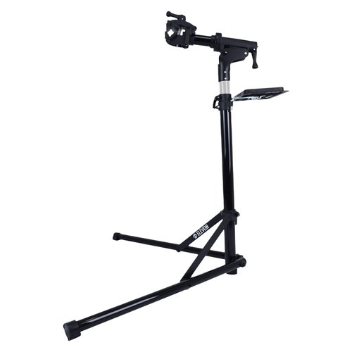 Elevon Bike Repair Stand Portable Mechanic Rack Height Adjustable (38.5-61.5in) Aluminum Alloy