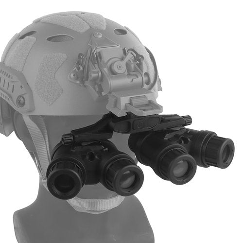 Tactical NVG Model with Battery Box, No Function NVG Decoration Model, Tactical Helmet L4G24 Mount Bracket, Outdoor Paintball Airsoft Helmet Accessories A