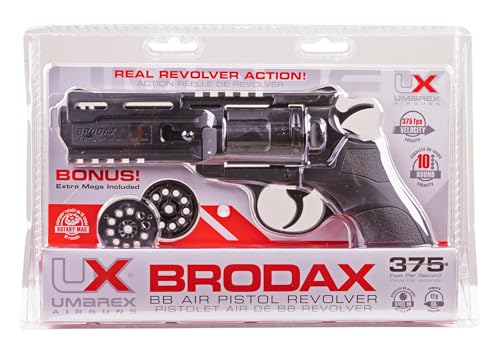 Umarex 2252109 Brodax Air Pistol .177 BB , Black