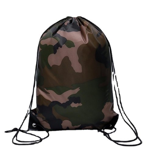 DraCra 3 Pack Camo Drawstring Backpack Lightweight Waterproof Camouflage String Bag Cinch Bags Camo Training Gymsack Sports Gym Bag Sackpack Gym Sack Pack for Hiking Outdoor Sport Cycling Riding Trip