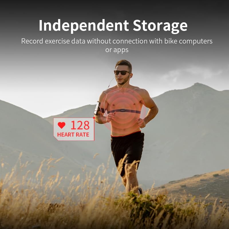 XOSS X2 Pro Chest Strap Heart Rate Monitor with Bluetooth 4.0, IP67 Waterproof