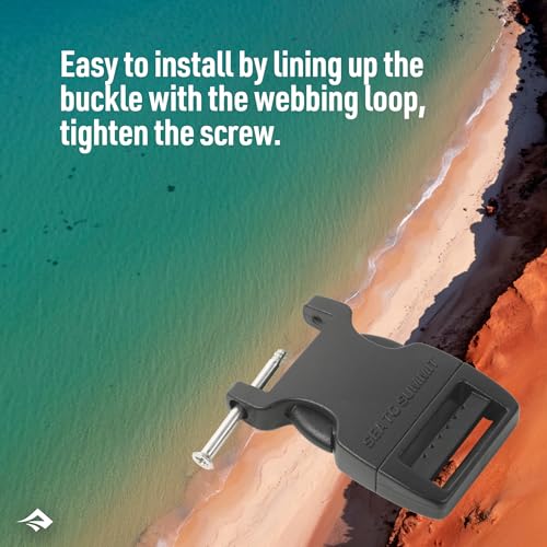 20mm Side Release Buckle 3-Pack for Outdoor Gear Repair - Field Replacement