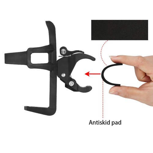 Accmor 2 Pack Bike Water Bottle Holders No Screws, Universal Bike Cup Holder, 360 Degree Rotatable Bike Water Bottle Cage, Water Bottle Holders for Kids Bike Adult Bike