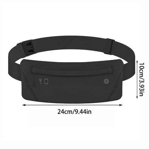 Sport Running Waist Bag Belt Pouch Outdoor Mobile Phone Bag Ultra-Thin Waist Pack With Adjustable Strap For Cycling