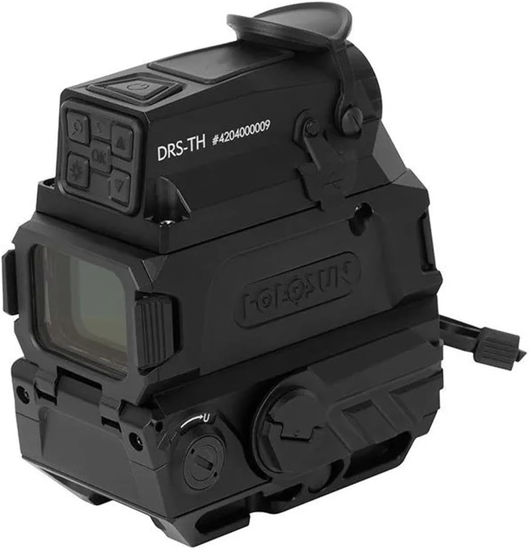 Holosun DRS-TH Thermal Fusion Reflex Sight with Digital MRS Reticle, 5 Image Modes, 8X Zoom, and On-Board Video Recording (DRS-TH)