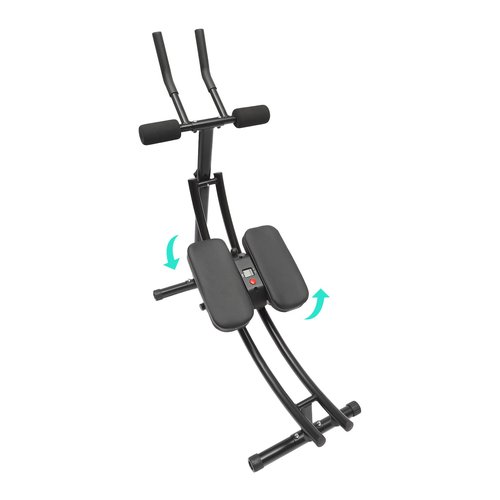 TMHWYP Ab Machine Abs Workout Equipment for Home Gym Fitness Core & Abdominal Trainers Foldable Core Abs Exercise Machine with LCD Display