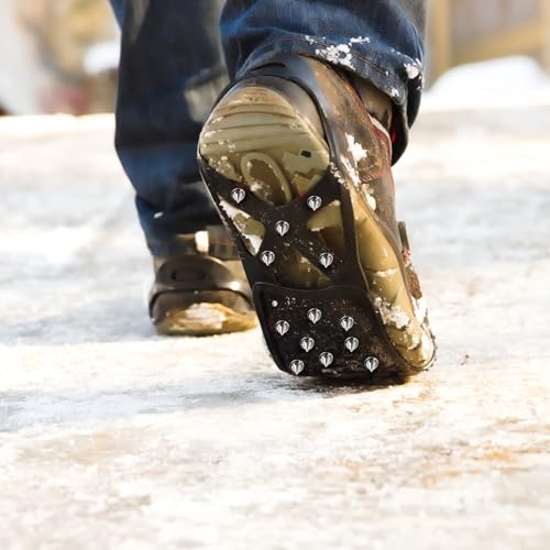1/4 Inch Track Spikes Pack of 240 with Spike Wrench & Storage Box - Steel Cross Country Spikes