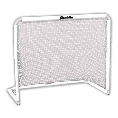 Franklin Sports Steel Goal - All Sport Soccer, Lacrosse Field Hockey and Street Hockey Goal - 50"x42" Youth Goal and Net - Backyard Goal