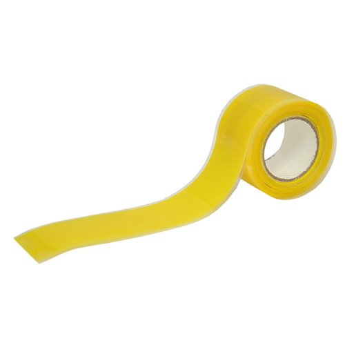 rockible Kayak Paddle Grip Tape Handlebar Tape Anti Slip Silicone 10 ft Oar Accessories Wrap for Dragon Boat Fishing Pole Sports, Yellow