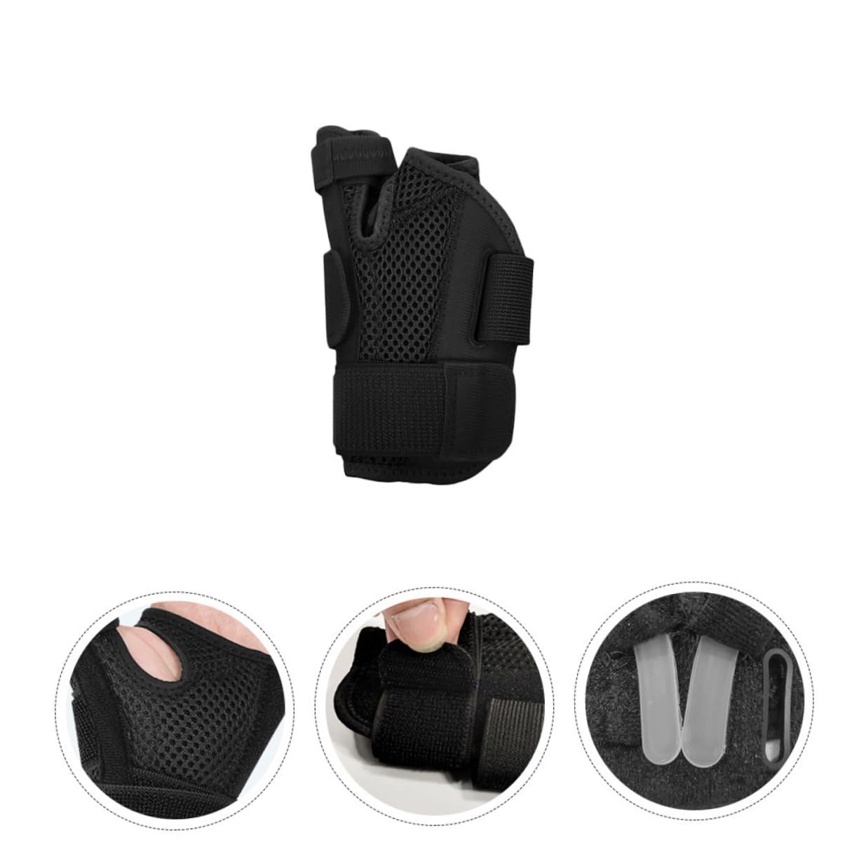 Ipetboom Sports Thumb Stabilizer and Elastic Wrist Wrap for Fitness and Basketball Breathable Finger Support for Injury and Performance Unisex Design for Comfortable Use