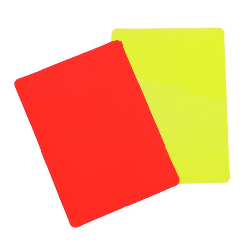 ZIRANU Football Redness Yellow Card Set Sports Football Referee Redness Yellow Card Set Soccer Warning and Ejection Cards Set