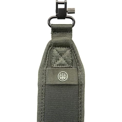 Beretta Padded Adjustable Resistant Polyester Hunting Neo Shoulder Two Point Shotgun Sling with Duraflex Buckles, Length 85-110cm