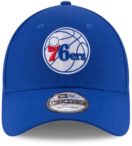 NBA Team Logo Adjustable Baseball Cap - Philadelphia Phillies Blue