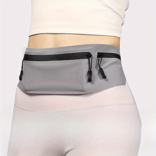 1Pcs, Mobile Waist Bag,Grey Color Fanny Pack, Nylon Material,(8.6x4.5x0.7inch),Sturdy And Durable,Fanny Packs for Women