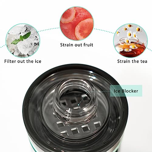 Ice Blocker Strainer for YETI Rambler Bottle Cap - 2 Pack