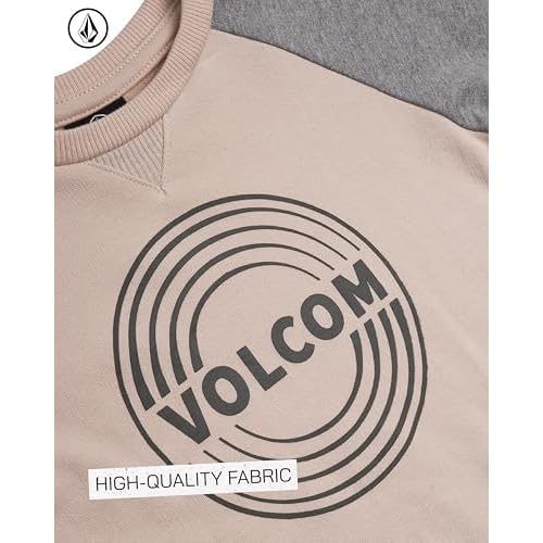 Volcom Boys Sweatsuit Set - 3 Piece French Terry Active Sweatshirt, Jogger Sweatpants and Hat - Boys Jogger Pants Set