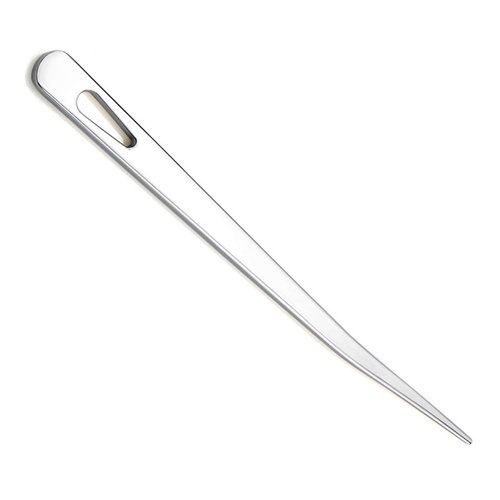 LXLVOUEG Stainless Steel Marlin&Spike&Paracord Needle Knitting Sailing Rigging Tools, Paracord Rope Pusher and Splicing Needle Tool for Boat Sailing Rigging Bushcrafting Camping Knot Tying,7In,1PCS