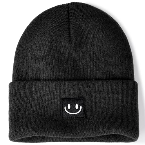FURTALK Unisex Beanie for Women Men Knit Cuffed Winter Hats Soft Warm Cute Ski Skull Caps