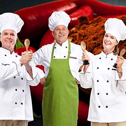 Highergo 3 Pieces Golden Spoon Award Trophies Set Chili Cook Off Wood Spoon Prizes Wooden Laser Engraved with Wooden Trophy Base Cooking Baking Gifts for Bake Off Chili