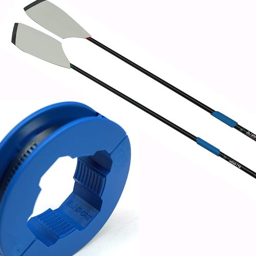 Z&J SPORT Sculling Collar for Sculling oars, Oar Stop Button for Sculling Oars (2 pcs/Set)
