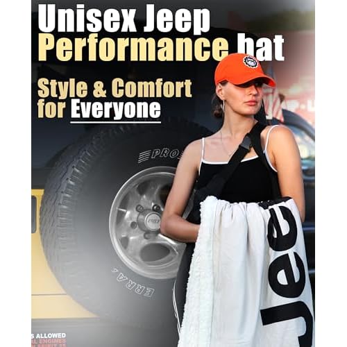 Jeep Hat Performance Parts Gear Logo Heavy Twill Baseball Cap