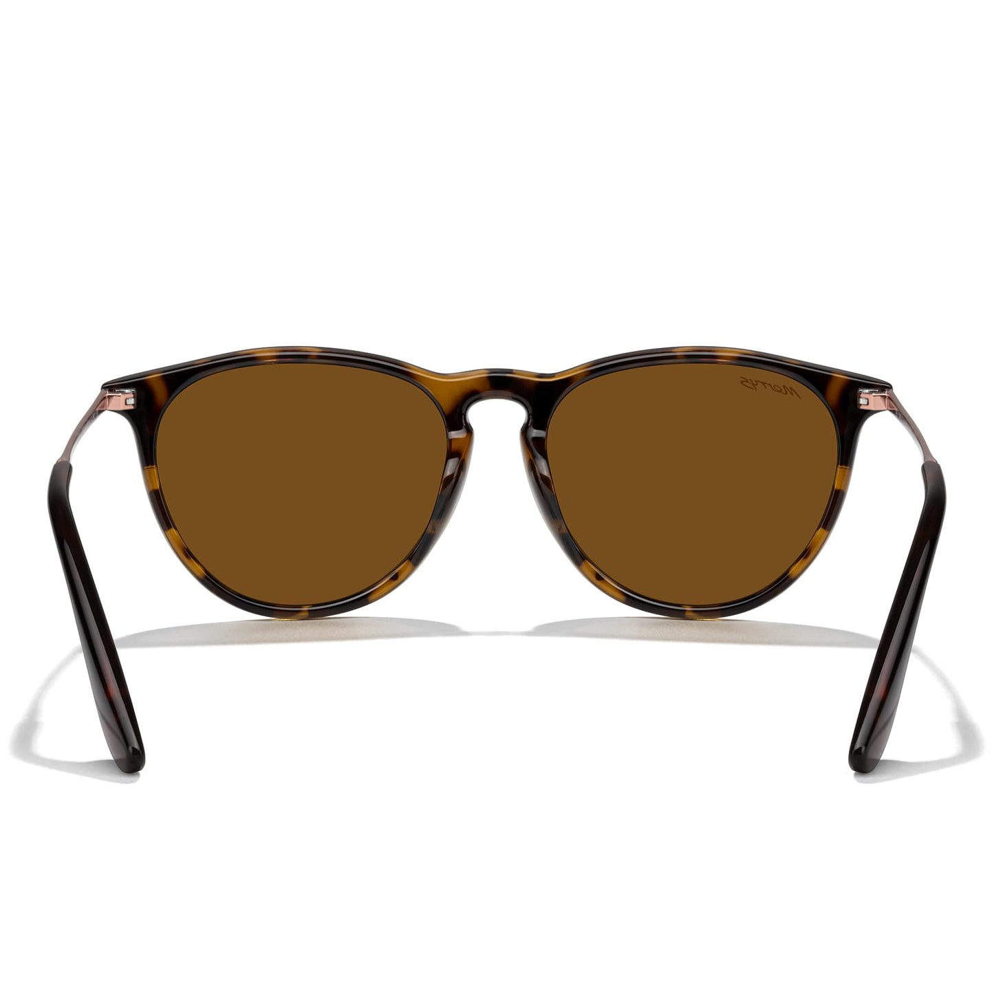 MERRY'S Vintage Polarized Sunglasses for Women Men Retro Round Mirrored Lens Sun glasses UV400