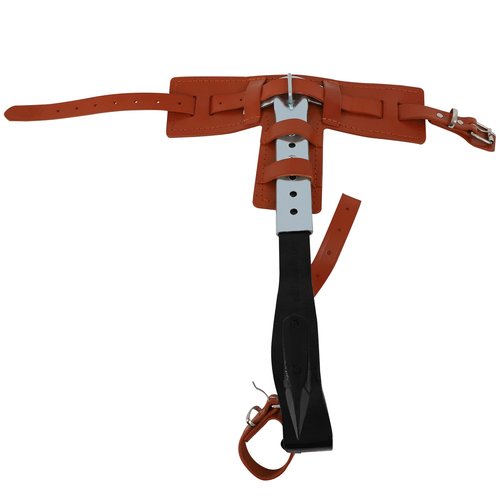 Resfirme Tree Climbing Gear，1 Pair Strong Bearing Capacity Tree Climbing Spikes with Safety Belt & Foot Straps Adjustable Length 440Lbs Load Capacity Tree Climbing Equipment for Cut Down Wood