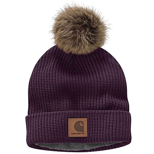 Carhartt Men's Knit Fleece Lined Pom Hat