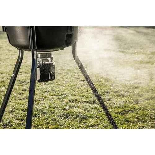 Moultrie Pro Hunter III Deer Feeder Kit - Quicklock Adapter Fits Most Flat Bottom Hoppers - Digital Timer System with 10 Daily Feed Times - Moultrie Connect Bluetooth