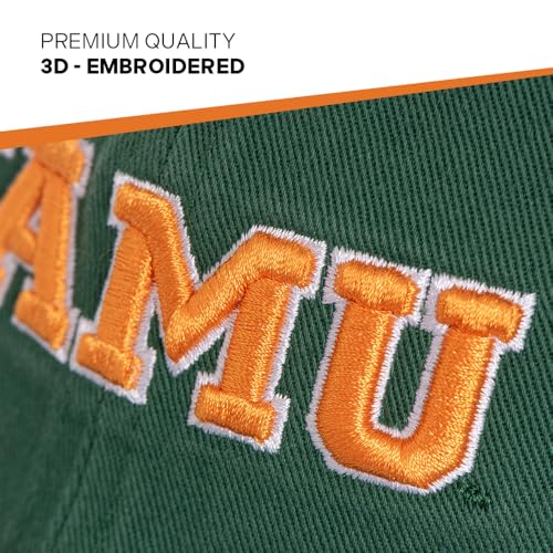 Florida A&M University Rattlers Embroidered Baseball Hat - Adjustable Cap