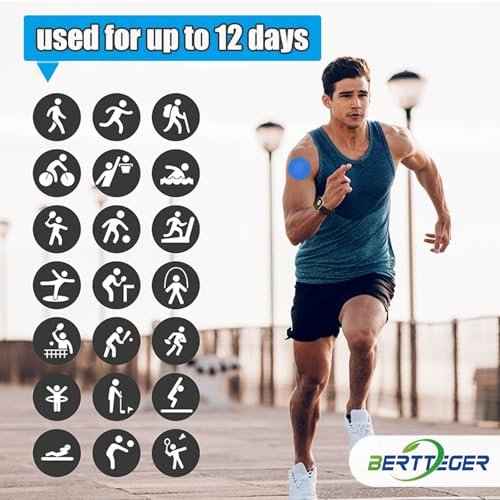 30pcs Adhesive Patches, G7 Over Patches Waterproof, Secure, Hypoallergenic Comfortable Support for 10 Days Day&Night Wear Wear and Protection