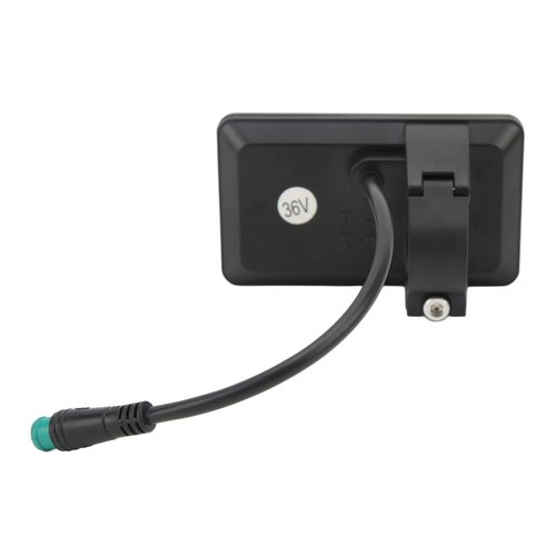 SUNGOOYUE 36V Electric LCD Display Meter, Realtime Recording Electric Meter Panel for Electric Bikes and Scooters