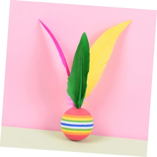 TOYANDONA 6pcs Wear-Resistant Interactive Badminton Shuttlecock for Boy Girl Plaything to Coordination and Fitness for Birthday and Daily Activities