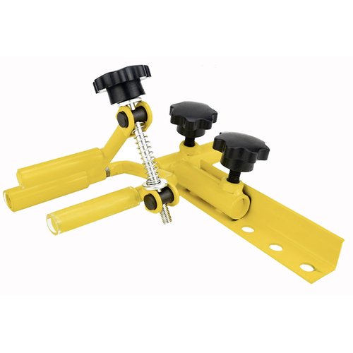 BJLIFE Bow Vise for Compound Bows, Portable Compound Bow Stand, Stainless Steel Bow Vise Archery Bow Maintenance Tool with Screw Holes, Angle Adjustable