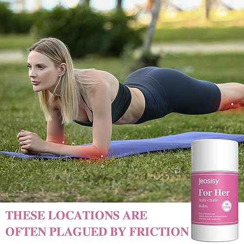 Anti Chafing Stick-for Her Anti Chafe Balm Cream Anti Chafing Friction Defense Balm for Thighs, Chest, Arms, Feet, Travel Size