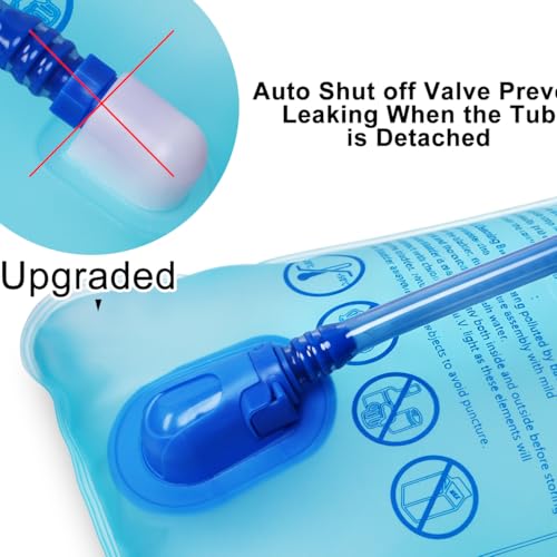 1.5L Hydration Bladder with Leak-Proof Design & Quick Release Tube - BPA-Free
