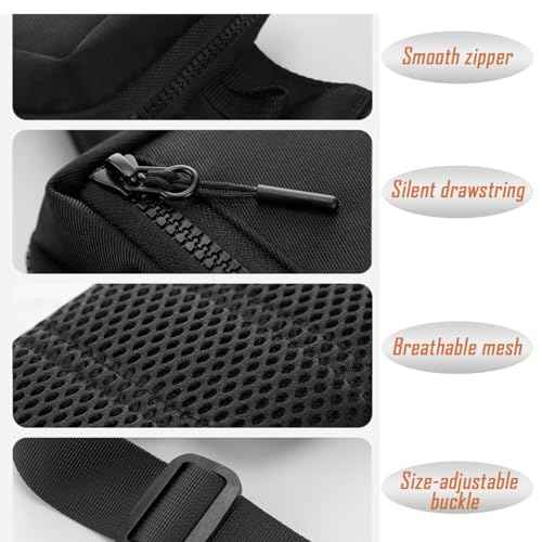 USHAKE Small Crossbody Bags for Women Men - Mini Sling Bag for Traveling and Hiking